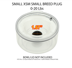 TRITAN PLASTIC UNIT : XSM SMALL BREEDS & CATS (Weight 0 - 20 Lbs) : Ho –  Slopper Stopper